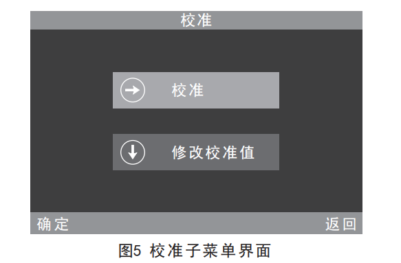 光澤度計校準界面